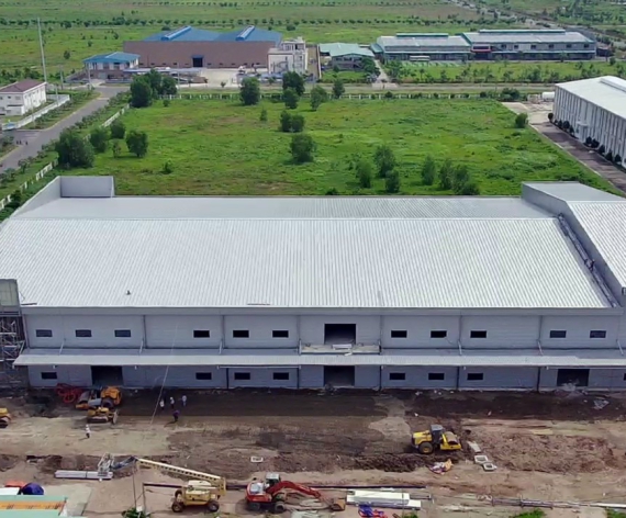 Dự án nhà nhà máy WOORY CHÂU ĐỨC